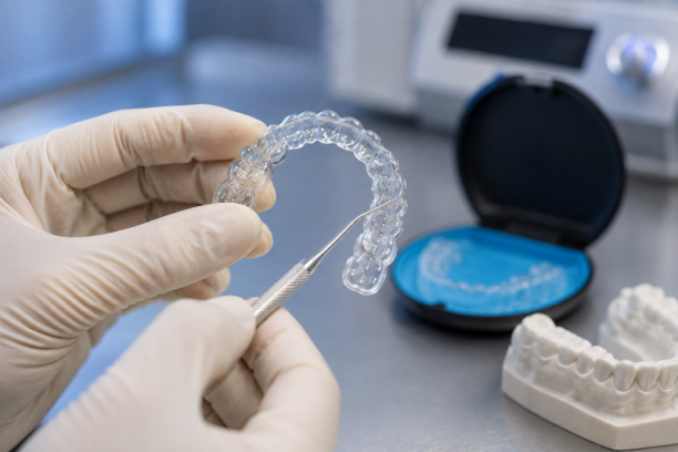 Gouttière pour les dents